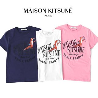 メゾンキツネ(MAISON KITSUNE')の新品未使用♡メゾンキツネ♡オランピアコラボTシャツ♡ユニセックス(Tシャツ(半袖/袖なし))