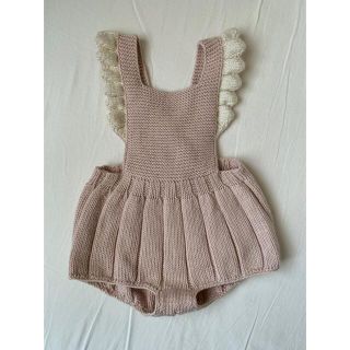 Misha & Puff - misha & puff ニットロンパース 12-18mの通販 by muu