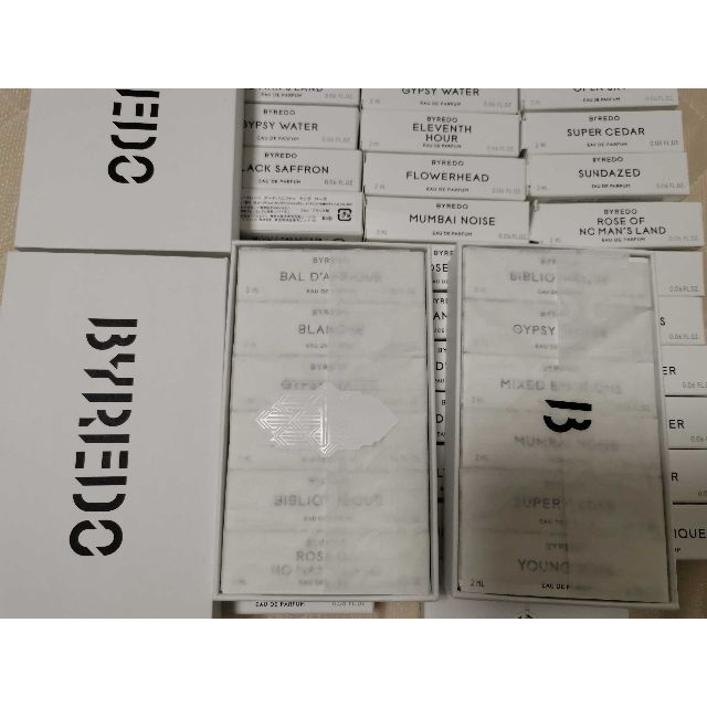 ばら売り可 Byredo バイレード 公式サンプル 2ml 高濃度タイプ 多数