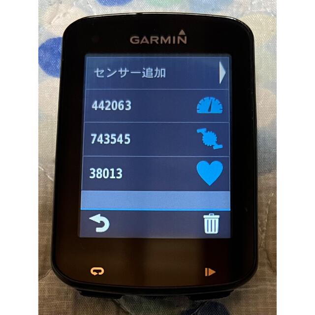 GARMIN(ガーミン)のGARMIN ガーミン EDGE 820J 日本語版　センサーフルセット スポーツ/アウトドアの自転車(パーツ)の商品写真