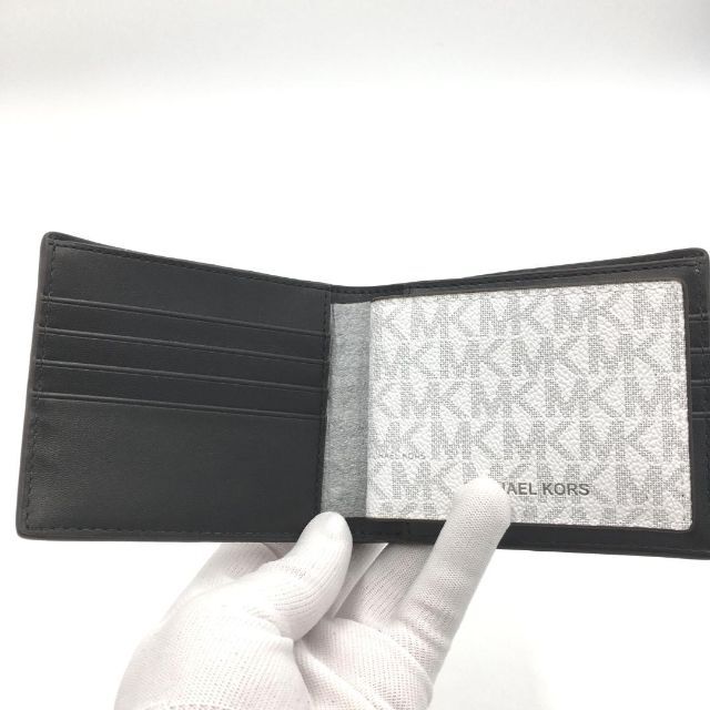 [MICHAEL KORS] シグネチャー カードケース付き 2つ折り財布
