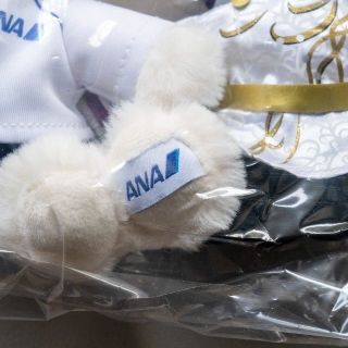 新品 羽生結弦フライトベア ANA YUZUセット+12.7ストラップ　パンフ付