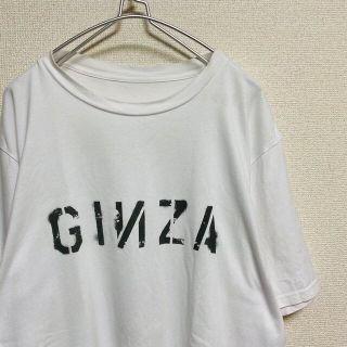 ビームス(BEAMS)の一点物　藤原ヒロシ　ザ・パーキング銀座　デカロゴ  ステンシル　Tシャツ(Tシャツ/カットソー(半袖/袖なし))