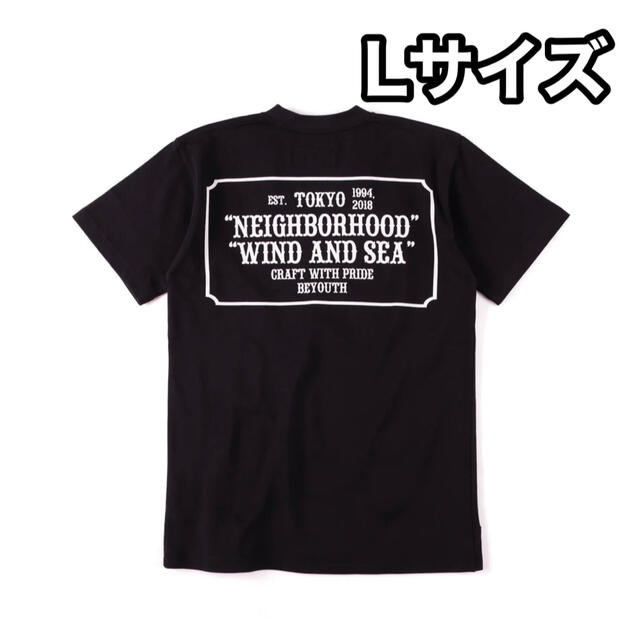 NEIGHBORHOOD NHWDS-2 / C-TEE .SS Black L