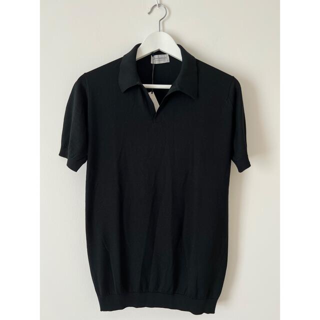 John Smedley(ジョン スメドレー) NOAH 襟付きコットンニット 【名入れ