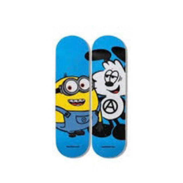 ミニオン(ミニオン)のMINIONS X VICK SKATEBOARD DECK SET verdy スポーツ/アウトドアのスポーツ/アウトドア その他(スケートボード)の商品写真