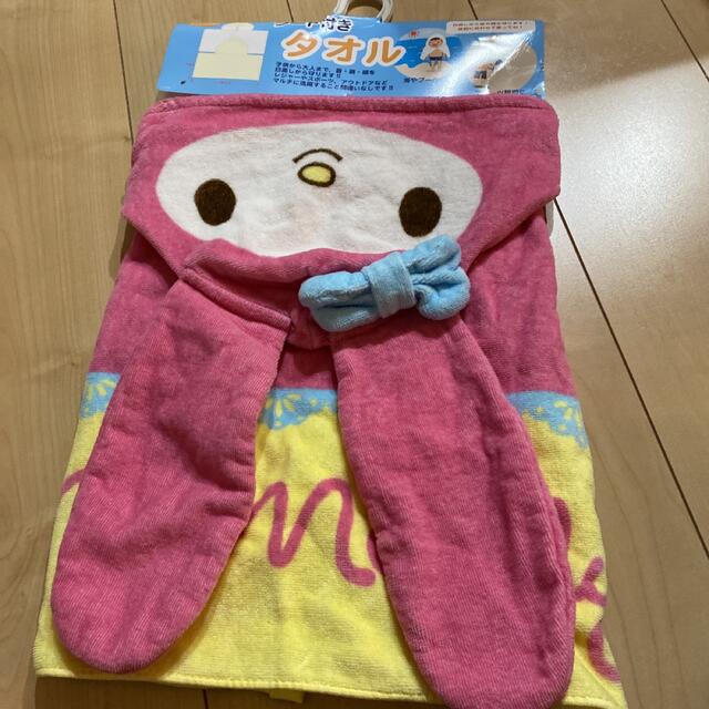 即購入歓迎　マイメロタオル エンタメ/ホビーのおもちゃ/ぬいぐるみ(キャラクターグッズ)の商品写真