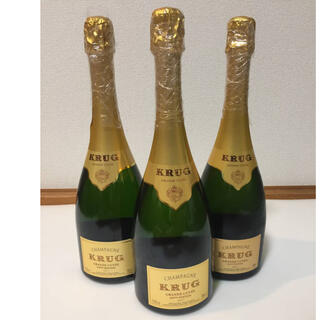 クリュッグ(Krug)のクリュッグシャンパン　750 3本(シャンパン/スパークリングワイン)