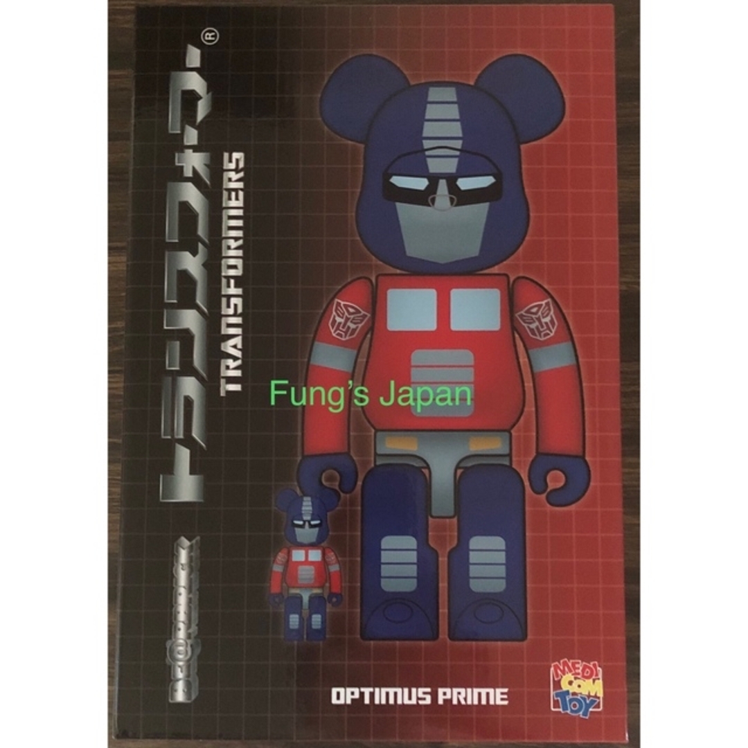 BE@RBRICK OPTIMUS PRIME 100％ & 400％