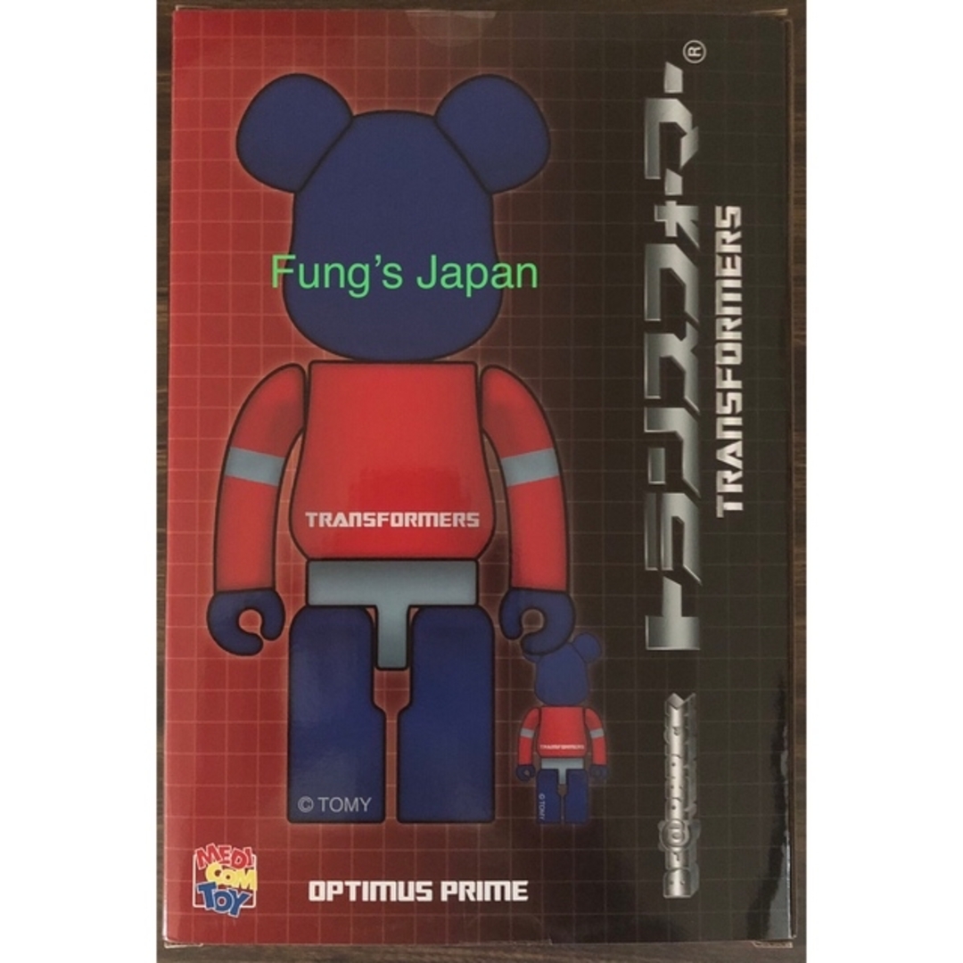 BE@RBRICK OPTIMUS PRIME 100％ & 400％