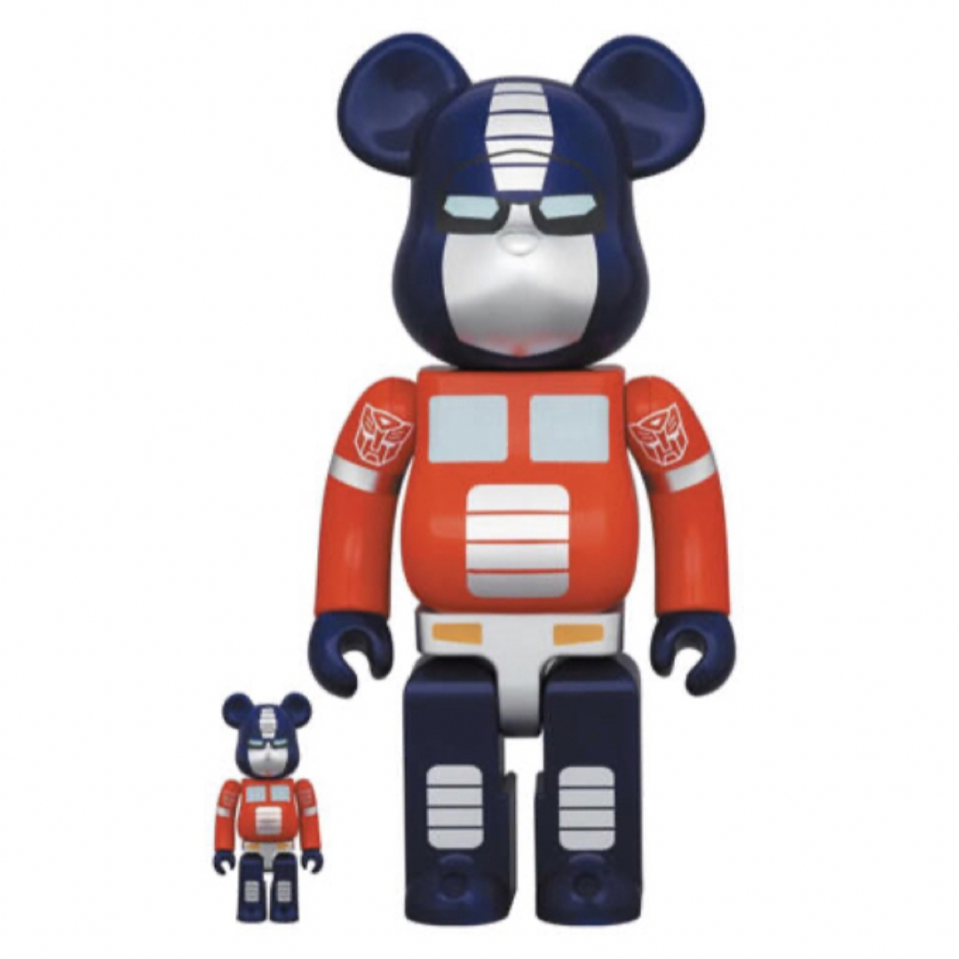 MEDICOM TOY - BE@RBRICK OPTIMUS PRIME 100％&400％の通販 by Fung's ...