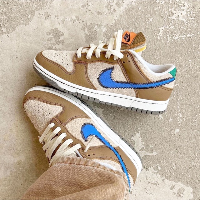 size? × Nike Dunk Low Dark Driftwood