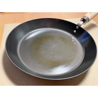 【中古】リバーライト 極 厚板フライパン 26cm(鍋/フライパン)