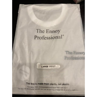 ennoy  Border T-Shirt WHITE × BLACK  L(Tシャツ/カットソー(半袖/袖なし))