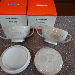 LE CREUSET - ル・クルーゼ スノーリングスープボールの通販 by ...