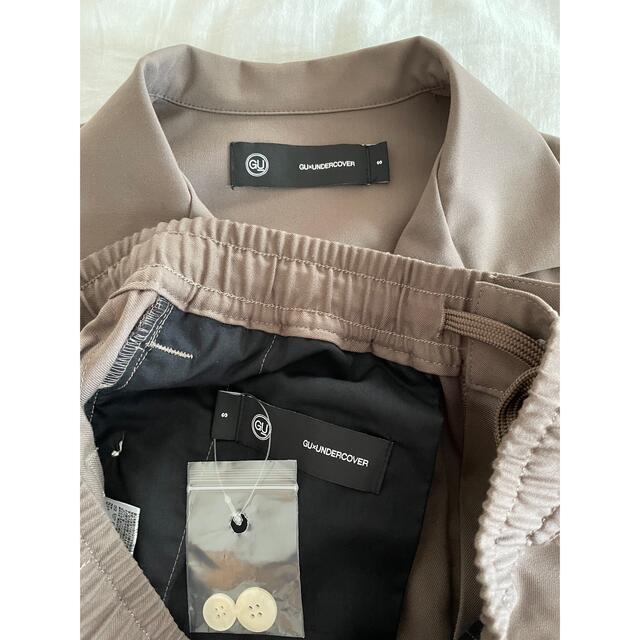 UNDERCOVER - GU Under Cover パイピングシャツ & パンツ UNDERCOVER - GU Under Cover パイピングシャツ & パンツ