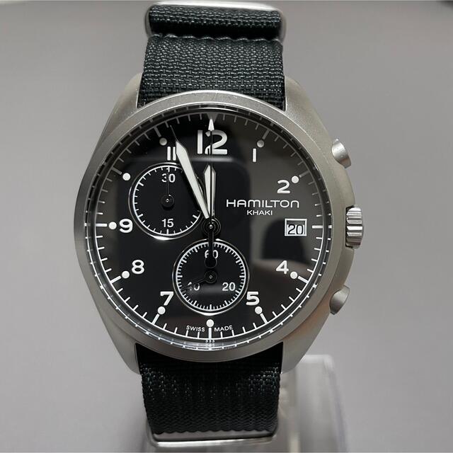 美品 hamilton khaki H765520 ハミルトン カーキ