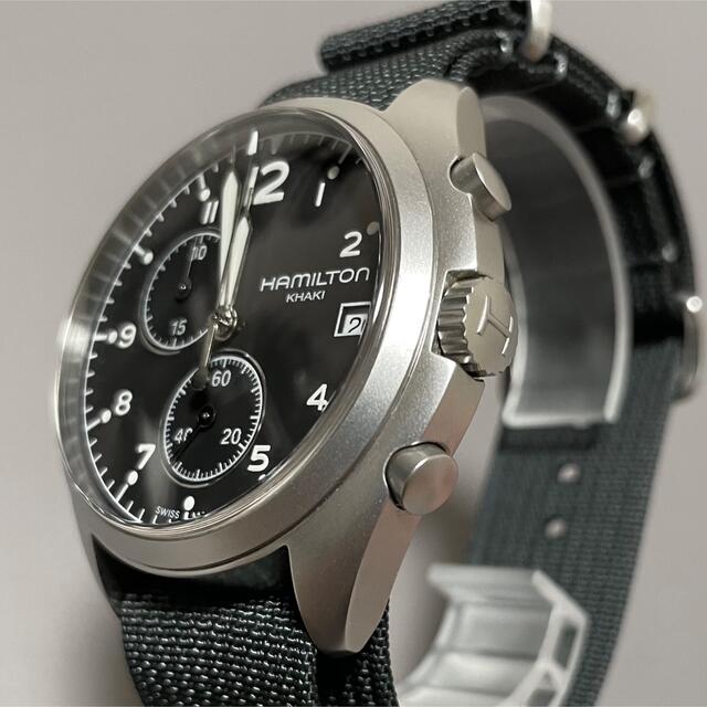 Hamilton(ハミルトン)の美品 hamilton khaki H765520 ハミルトン カーキ メンズの時計(腕時計(アナログ))の商品写真