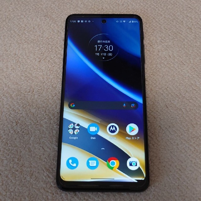 モトローラ moto g52j 5G インクブラック