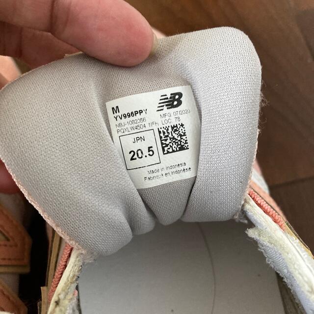 New Balance(ニューバランス)のニューバランス スニーカー 20.5 キッズ/ベビー/マタニティのキッズ靴/シューズ(15cm~)(スニーカー)の商品写真