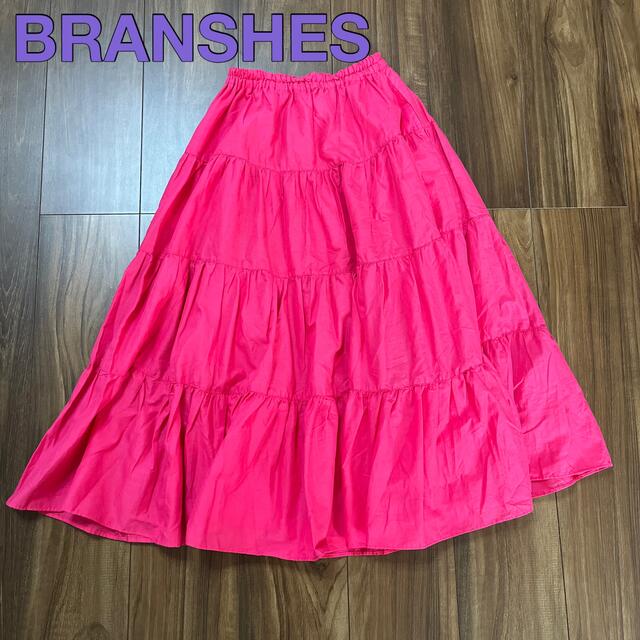 Branshes(ブランシェス)のBRANSHES スカート　ティアード キッズ/ベビー/マタニティのキッズ服女の子用(90cm~)(スカート)の商品写真