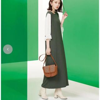 しまむら - 新品 しまむら Hk今季 新作ワンピース 異素材レイヤード風