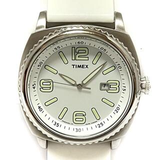 タイメックス(TIMEX)のタイメックス 腕時計 - CR2016CELL 白(腕時計)