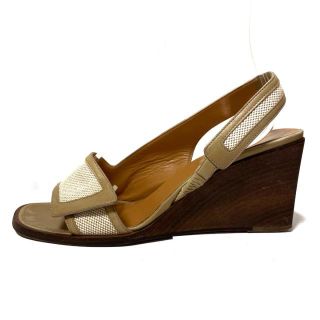エルメス サンダル 36 1/2 レディース -
