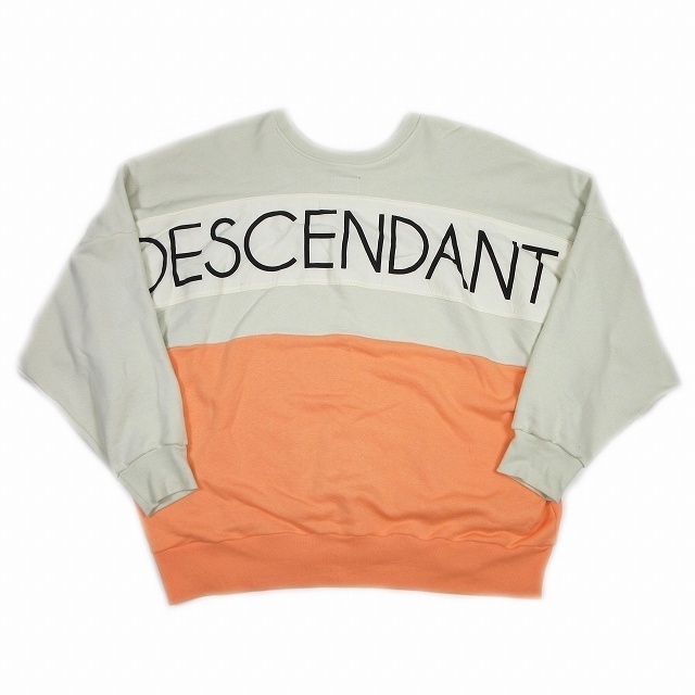 DESCENDANT ディセンダント crew sweat
