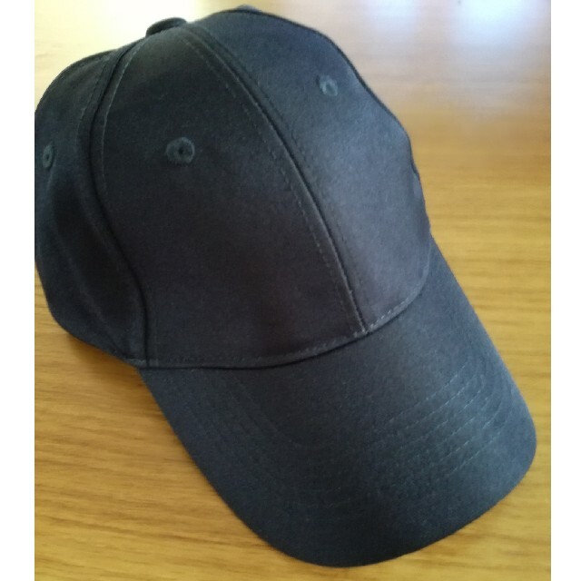 《新品》キャップ(黒)  / サイズフリー メンズの帽子(キャップ)の商品写真