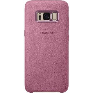 サムスン(SAMSUNG)のGalaxy S8 Alcantara アルカンターラ カバー ピンク 純正品(Androidケース)