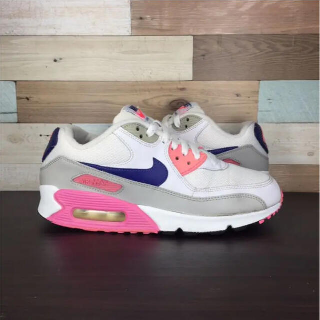 【新品】NIKE AIR MAX 90 LTR(GS)  ゼブラ 25cm