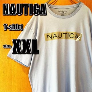 ノーティカ(NAUTICA)の【Nautica】半袖Tシャツ　XXL 薄ブルー　ビッグサイズ(Tシャツ/カットソー(半袖/袖なし))