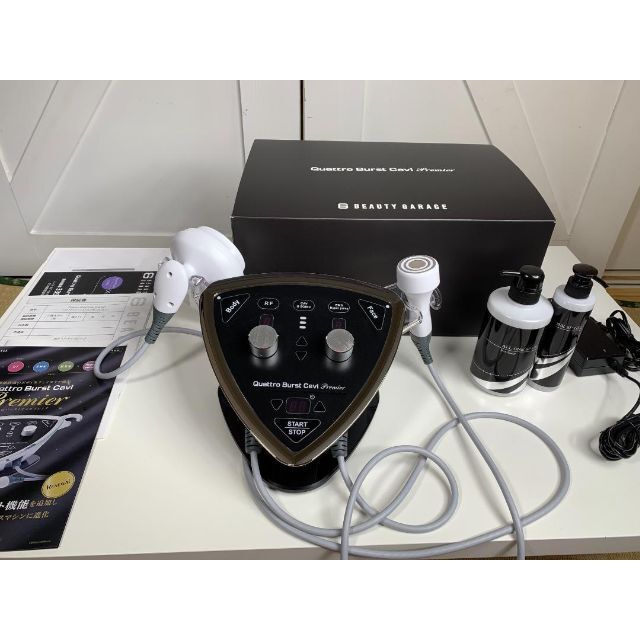 サロン仕様☆顔＆ボディ用多機能キャビテーション-クワトロバーストキャビ プレミア