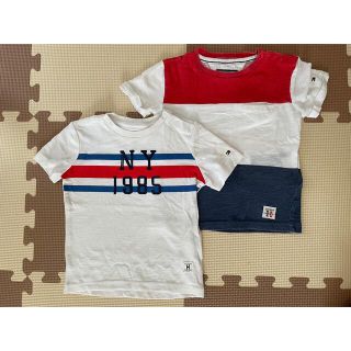 トミーヒルフィガー(TOMMY HILFIGER)の【TOMMY HILFIGER】ティシャツ ☆２枚☆80cm(Ｔシャツ)