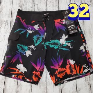 ビラボン(billabong)の新品　ビラボン　BILLABONG　水着　サーフパンツ　32インチ　ブラック(水着)