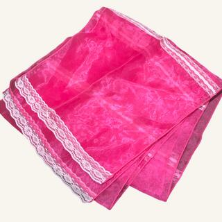 浴衣帯 兵児帯 飾り帯 レース ピンク(浴衣帯)