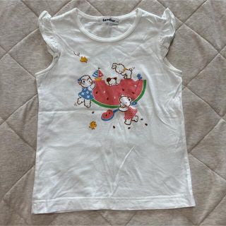 ファミリア(familiar)のfamiliar ファミリア タンクトップ 女の子 110(Tシャツ/カットソー)