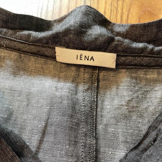 IENA(イエナ)のIENA リネン　チュニック　ブラウス レディースのトップス(チュニック)の商品写真