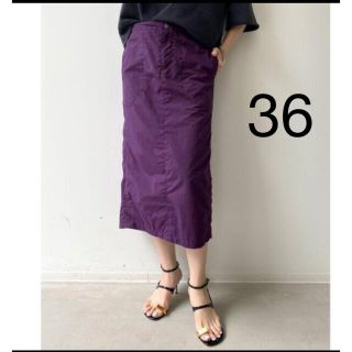 アパルトモンドゥーズィエムクラス(L'Appartement DEUXIEME CLASSE)の【Americana/アメリカーナ】Nylon Tight Skirt 36(ロングスカート)