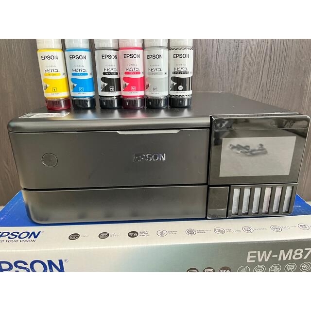 EPSON エプソン EW-M873T A4カラーインクジェット複合機 エコタンク搭載の通販 by puddingshop｜エプソンならラクマ