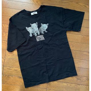 【SOLD】PUBLUX猫プリントTシャツ黒