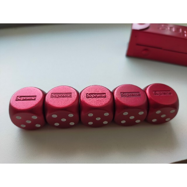 Supreme - Supreme Aluminum Dice Set Red サイコロの通販 by 新宿's