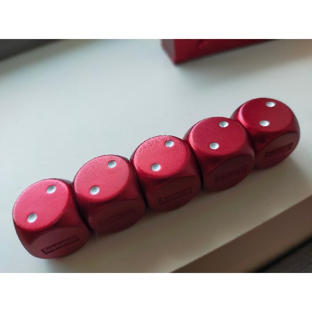 Supreme - Supreme Aluminum Dice Set Red サイコロの通販 by 新宿's