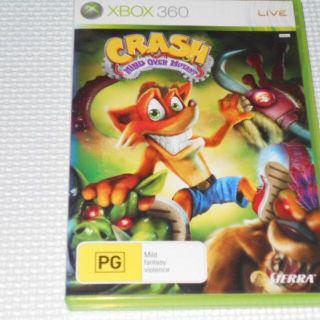 エックスボックス360(Xbox360)のxbox360★CRASH MIND OVER MUTANT 海外版 PAL(家庭用ゲームソフト)