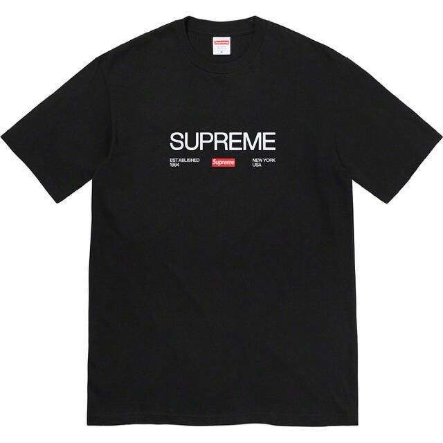 Supreme Est. 1994 Tee シュプリーム エスト Tシャツ 黒