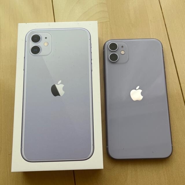 枚数限定 iPhone11パープル 128GB美品 付属品おまけ有 - 通販