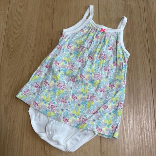 プチバトー(PETIT BATEAU)の未使用　プチバトー　ワンピース ロンパース　90 95女の子(ワンピース)