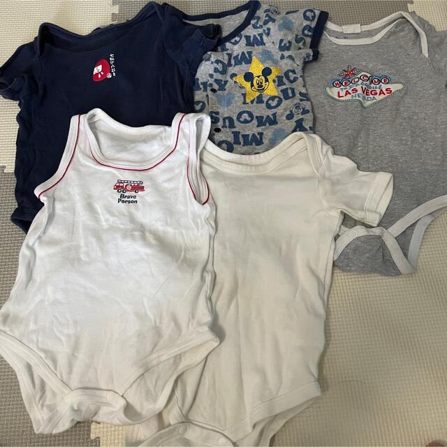 babyGAP(ベビーギャップ)の肌着 ロンパース 70セット キッズ/ベビー/マタニティのベビー服(~85cm)(肌着/下着)の商品写真