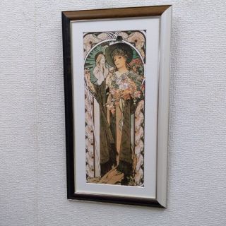 ポスター　立て　特寸法　ミュウシヤ　額装仕上げ品(絵画/タペストリー)